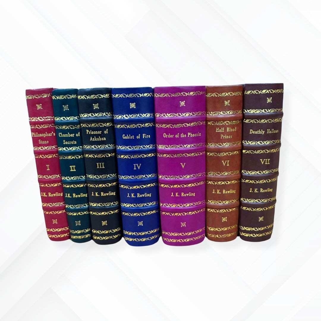Harry Potter Series in Leather-Bound Editions