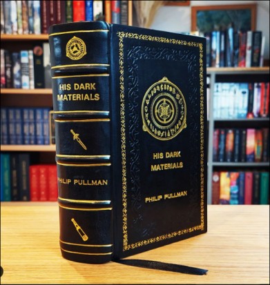 His Dark Materials Customized leather bound edition