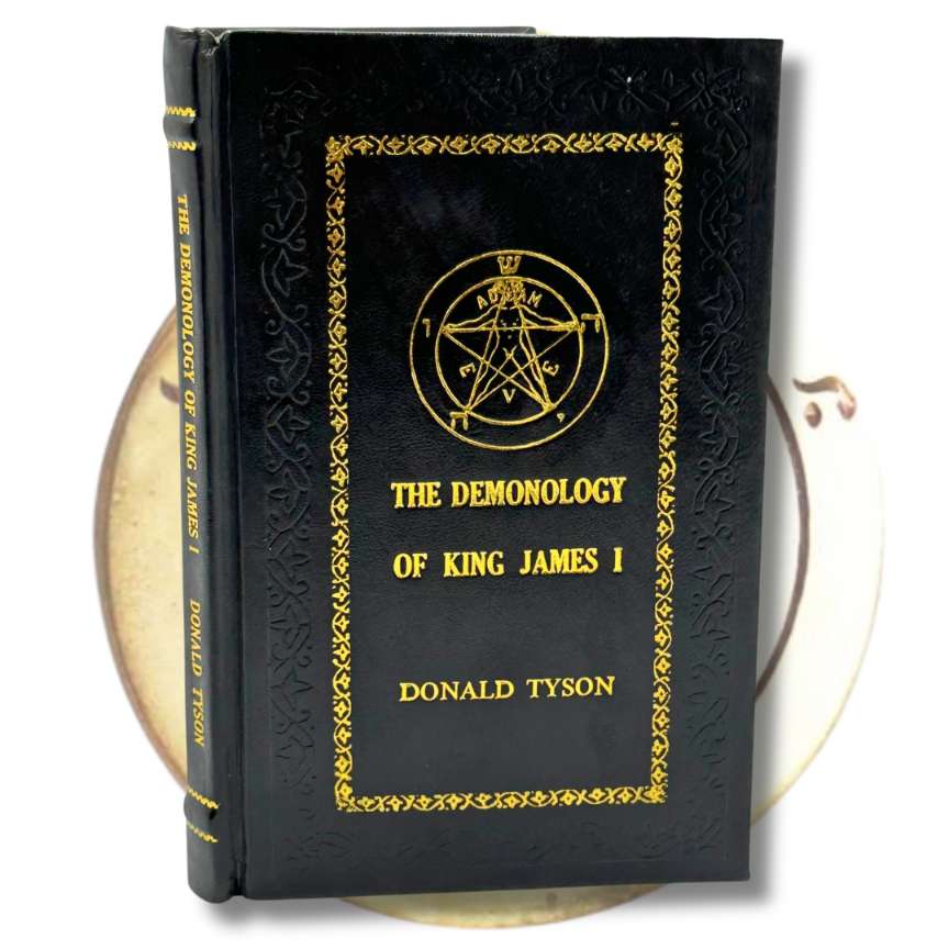 The Demonology of King James I Customized Leather Bound Edition