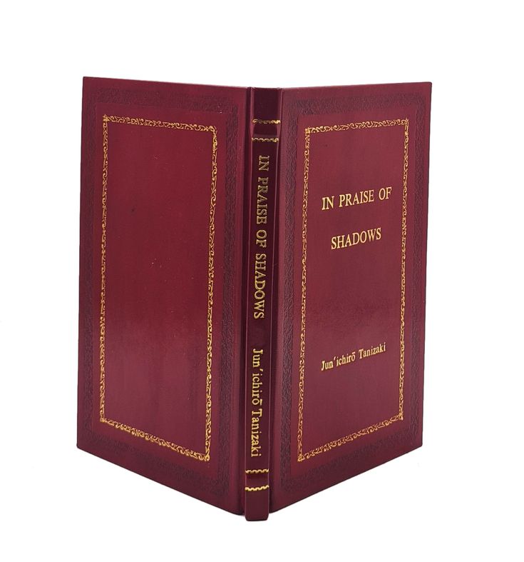 In Praise of Shadows by Jun'ichirō Tanizaki leather bound edition