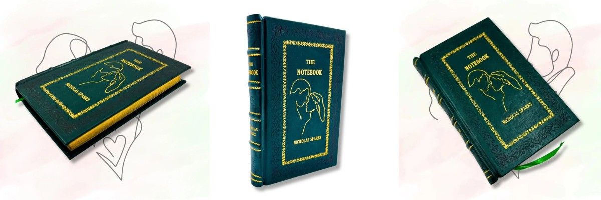 The Notebook by Nicholas Sparks customized leather bound edition