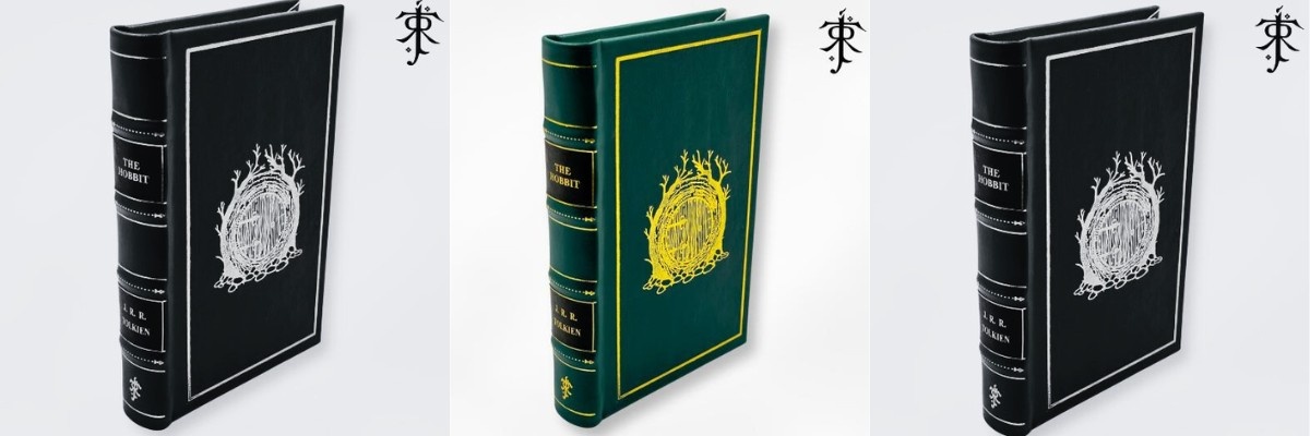 The Hobbit customized leather bound edition