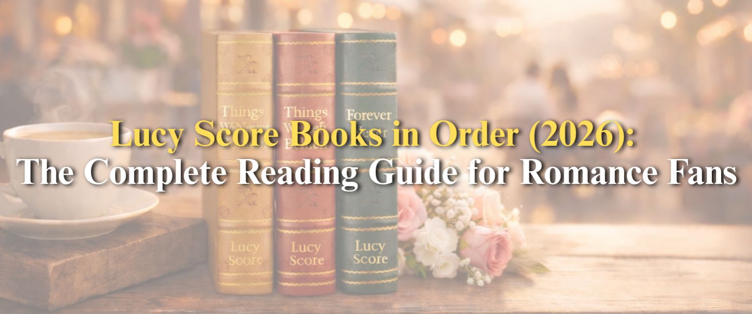 Lucy Score Books in Order (2026): The Complete Reading Guide for Romance Fans banner