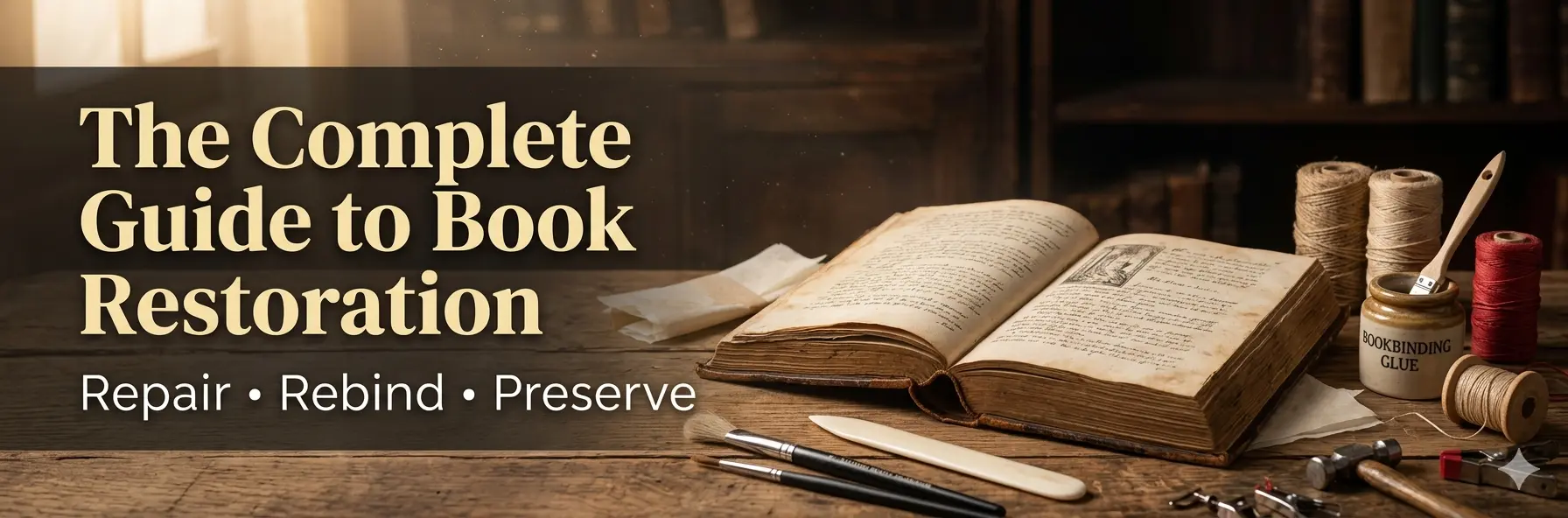 Complete Guide to Book Restoration (2026)